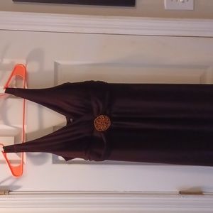 EnFocus Studio Plunge Neck Dress